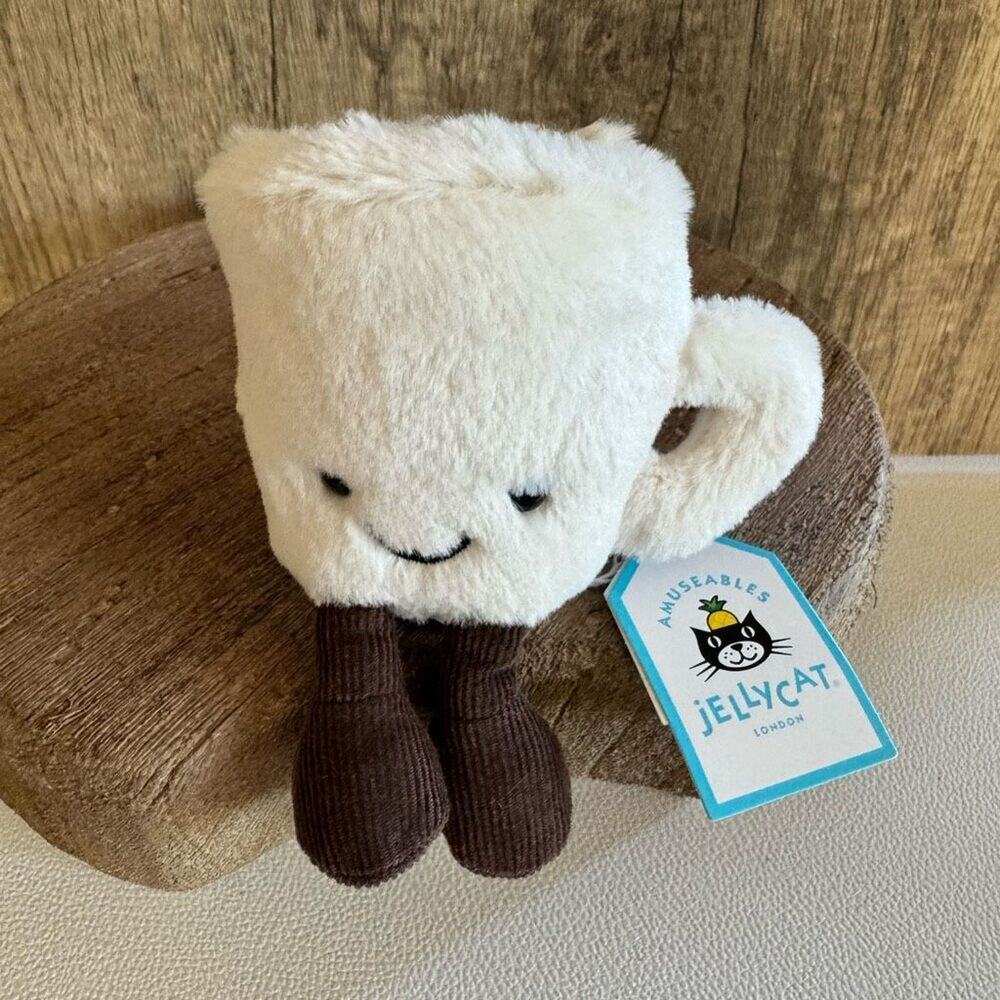 Jellycat Amuseables Espresso Cup NEW! Gift for Coffee Lover
